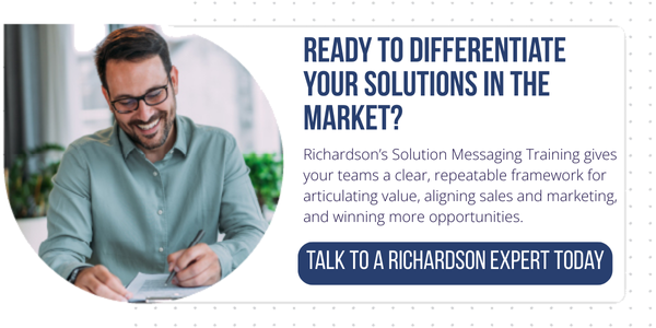 click here to contact the richardson team to learn about solution messaging training