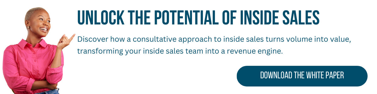 click here to download a white paper that tells you what it takes to unlock the potential of insides sales