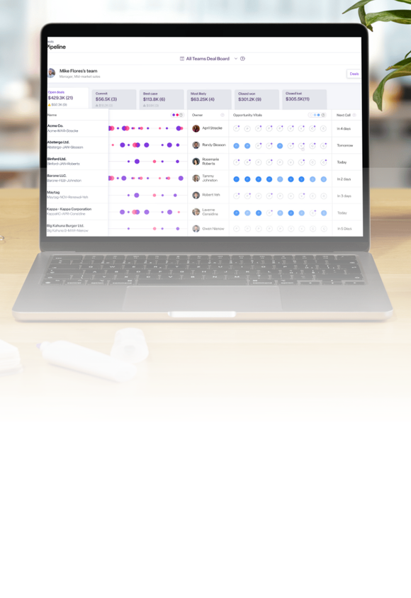 main webpage banner showing a preview of the conversational ai - smart tracker dashboard